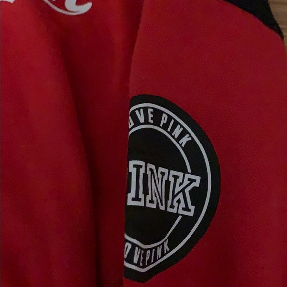 PINK zip up hoodie - Picture 3 of 4